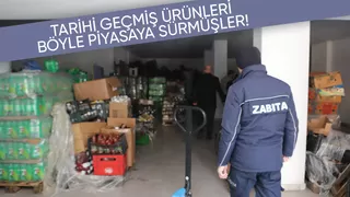 Tarihi geçmiş gıda ürünlerini piyasaya sürmüşler