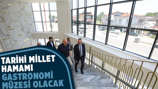 Tarihi hamam Gastronomi Müzesi oluyor