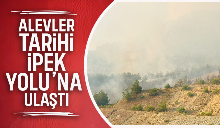 Tarihi İpek Yolu yanıyor