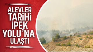 Tarihi İpek Yolu yanıyor