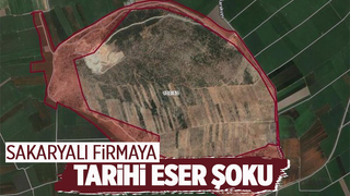 Tarihi kalıntılar çıktı; Sakaryalı firmanın talebi reddedildi