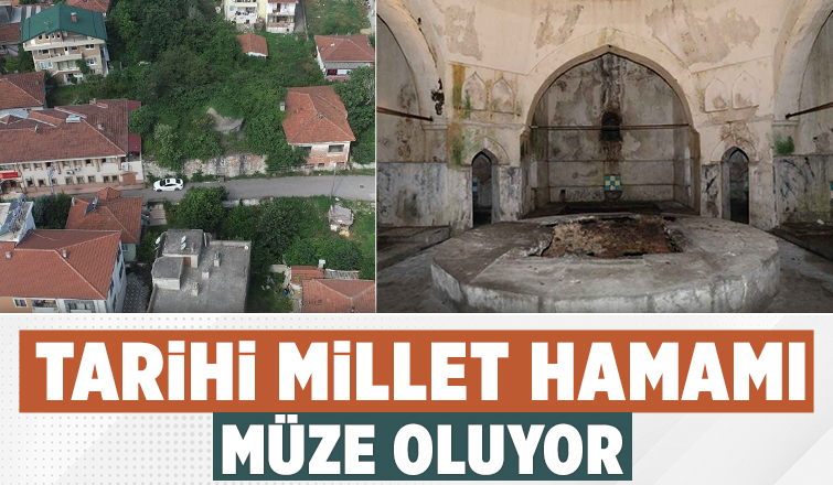 Tarihi Millet Hamamı’nda mutlu eden gelişme