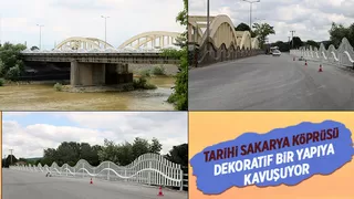 Tarihi Sakarya Köprüsü yeni yüzüne kavuşacak