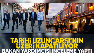 Tarihi Uzunçarşı’nın üzerinin kapanması ve 3. Etap için yeni gelişme