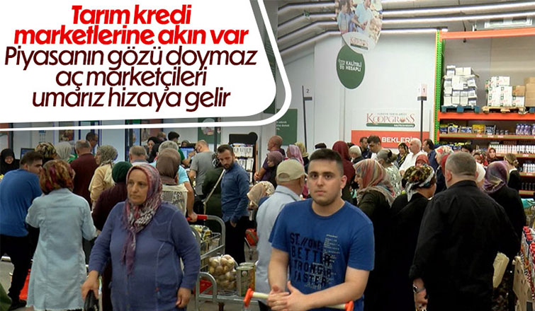 Tarım Kredi Kooperatif marketlerinde indirim yoğunluğu