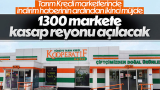 Tarım Kredi marketlerine kasap reyonu açılacak