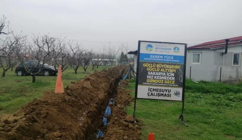 Tarım ve hayvancılığın yoğun olduğu o bölgeye yeni su hattı