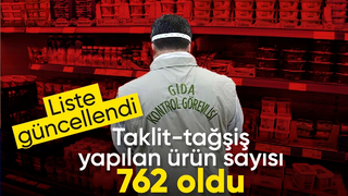 Tarım ve Orman Bakanlığı, halk sağlığını tehlikeye sokacak ürünler listesini güncelledi