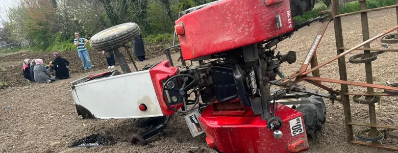 Tarlada kaza geçirmişti, toprağa verildi