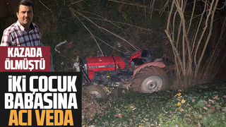 Tarlasına yol açarken kazada ölmüştü, toprağa verildi