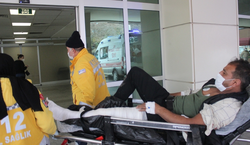 Tartıştığı şahıs tarafından ayağından vuruldu