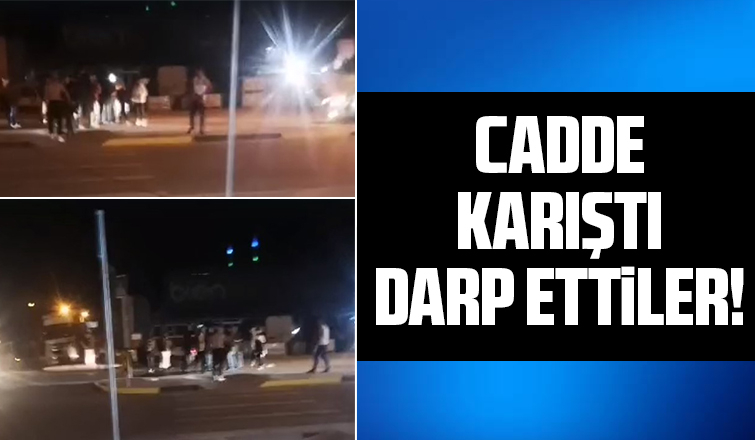 Tartıştıkları 3 kişiyi darp ettiler