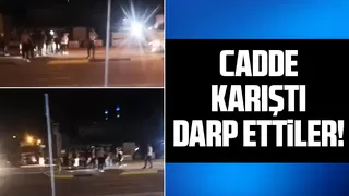 Tartıştıkları 3 kişiyi darp ettiler