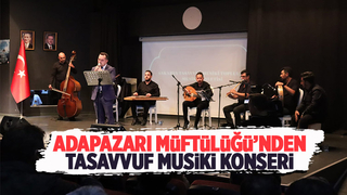 Tasavvuf Musiki konseri düzenledi