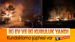 Taşburun'da büyük yangın