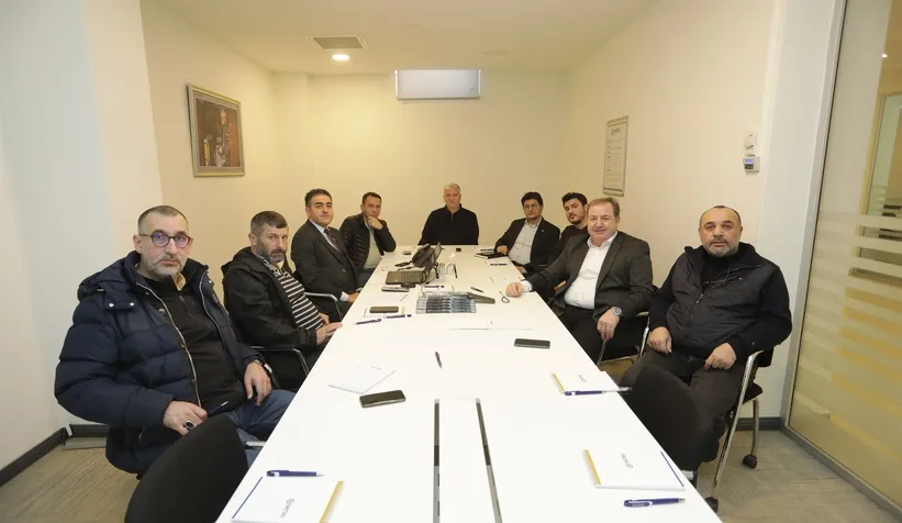 Taşımacılık sektörü temsilcilerinden kış lastiği toplantısı