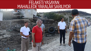 Taşoluk Mahallesi'nde yaralar sarılıyor