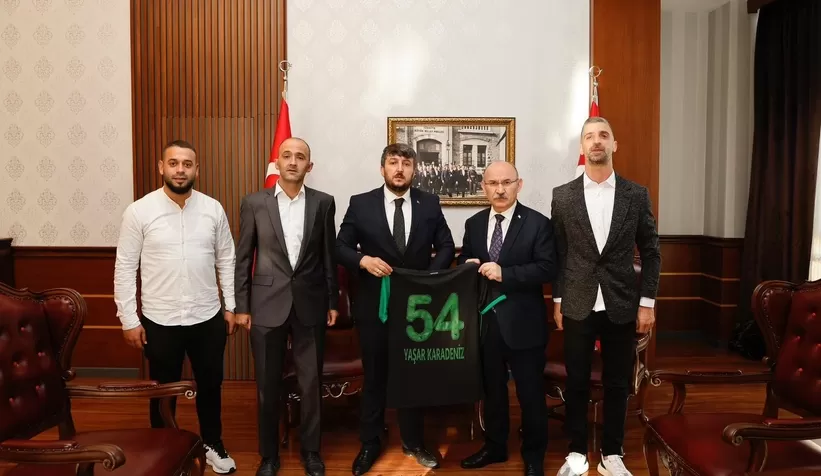 Tatangalar'dan Vali Karadeniz'e ziyaret