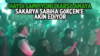 Tatangalar şampiyonu karşılamaya gidiyor