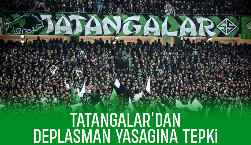 Tatangalar’dan deplasman yasağına sert tepki