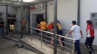 Tatil için gelmişti, boğulma tehlikesi geçirdi