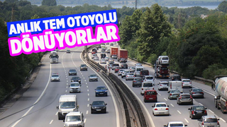 Tatilciler dönüyor