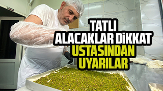 Tatlı ustası uyardı: