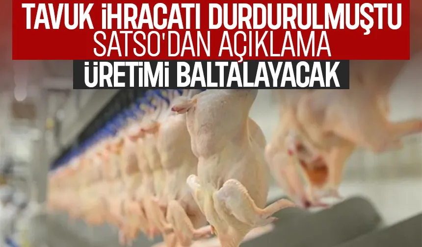 Tavuk ihracatı durdurulmuştu; Pazar kaybı uyarısı