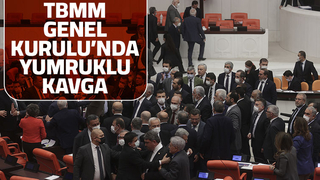TBMM Genel Kurulu’nda yumruklu kavga