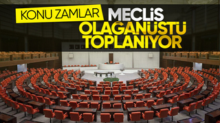 TBMM olağanüstü toplanıyor