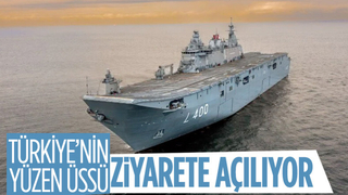 TCG Anadolu gemisi, vatandaşların ziyaretine açılıyor