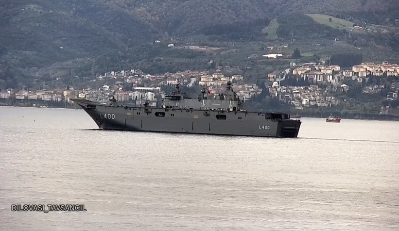 TCG Anadolu İzmit Körfezi'nde