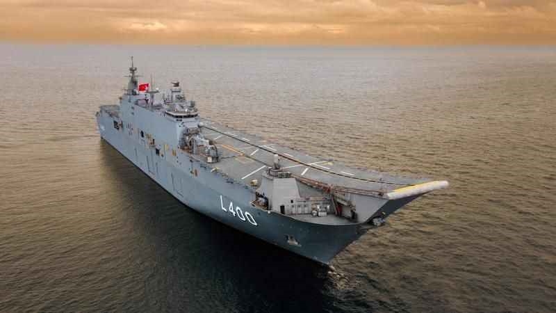 TCG Anadolu İzmit Körfezi’ne demirleyecek