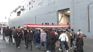 TCG Anadolu'yu 2 günde 11 bin 57 kişi ziyaret etti