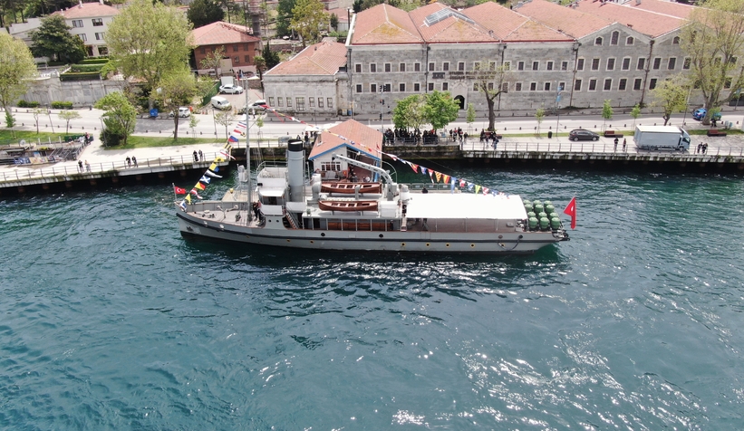 TCG Nusret Müze Gemisi, Üsküdar’da ziyarete açıldı