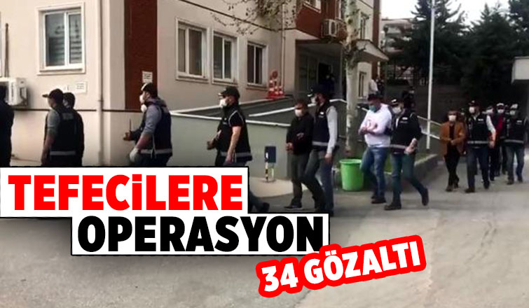 Tefecilik operasyonu Sakarya'ya uzandı