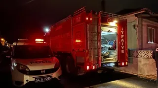 Tek katlı ev alevlere teslim oldu