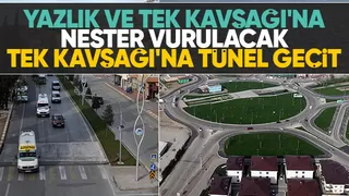 TEK Kavşağına tünel geçitli çözüm