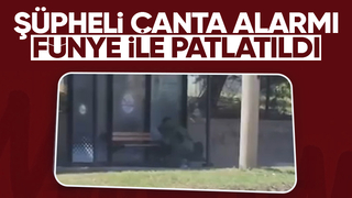 TEK yolunda şüpheli çanta alarmı