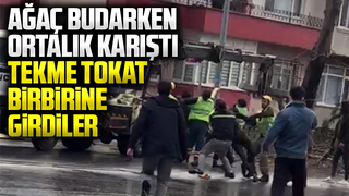 Tekme tokat birbirlerine girdiler