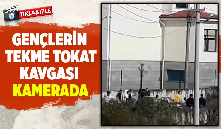 Tekme tokat böyle kavga ettiler