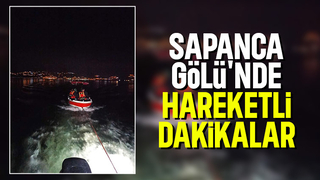 Teknenin aküsü bitince gölde mahsur kaldılar