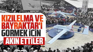 TEKNOFEST'te Kızılelma ve Bayraktar TB3 yoğun ilgi gördü