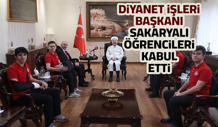 TEKNOFEST Türkiye Birincisi öğrencilerimizi kabul etti