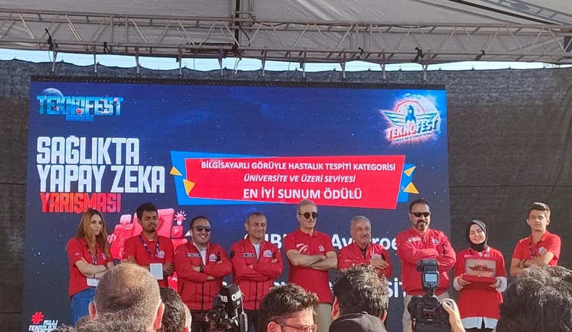 TEKNOFEST’te en iyi sunum ödülü SUBÜ’nün
