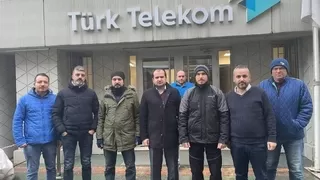 Telefon ve internet hatlarını onarmak için Sakarya’dan yola çıktılar