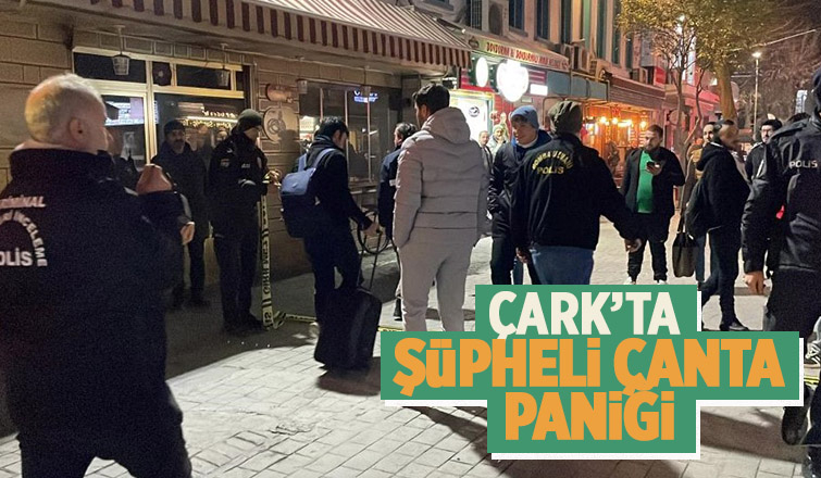 Telefoncuda unutulan çanta bomba paniğe sebep oldu