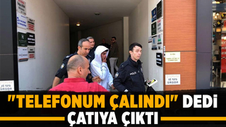 Telefonu çalınınca çatıya çıktı