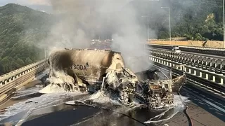 TEM Bolu Dağı'nda dehşete düşüren kaza: