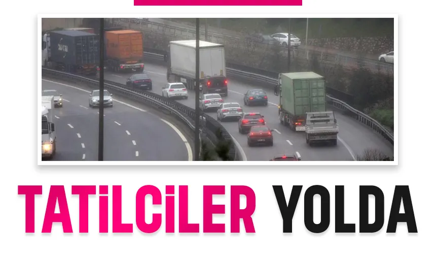 TEM'de bayram yoğunluğu başladı